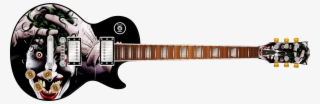 Joker Face Guitar Wrap Skin - Joker Guitar Skin