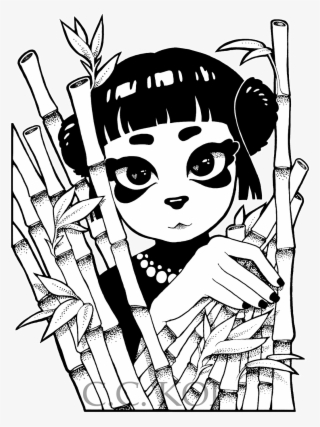 Panda C Koi Art Pinterest And - Illustration