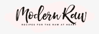 Modern Raw Logo - Calligraphy