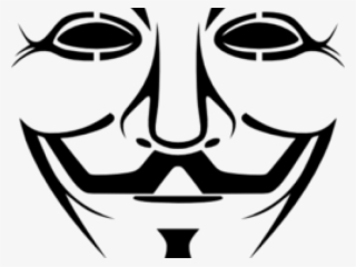 Joker Clipart Svg - Guy Fawkes Mask