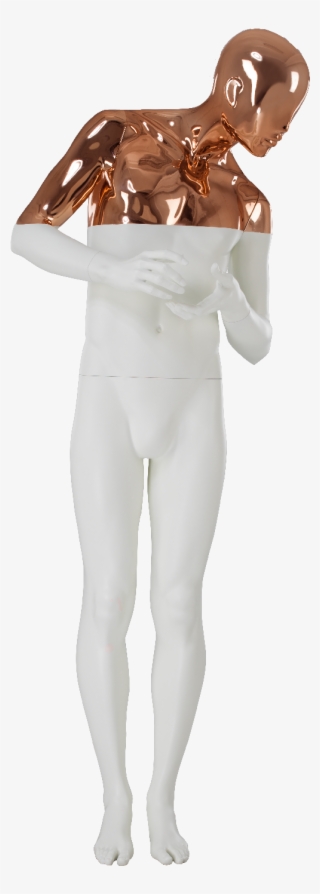 Mannequins Abstract Collection Paris White Copper - Hans Boodt Mannequins Png