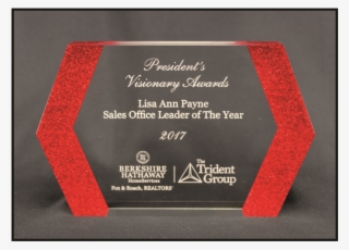 Double Arrow Glitter Award - Greeting Card