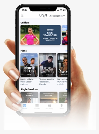 Hand Holding Phone - Iphone