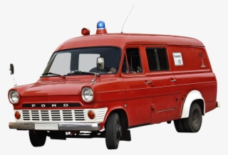 Fire Truck, Volunteer Firefighter, Fire Fighting - Compact Van