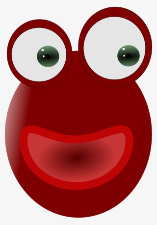 Red Eye Face - Cartoon