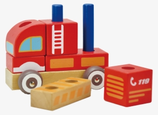 Fire Truck - Push & Pull Toy