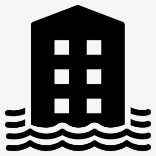 Floods Filled Icon - Illustration