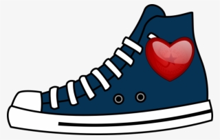 Converse High Top Chuck Taylor All Stars Sports Shoes - Converse High Tops Clipart
