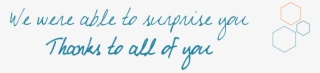 Thanks - Calligraphy