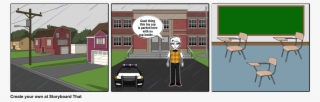 Cop Car - Cartoon