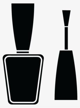Nail Polish - Black Nail Polish Clipart Png