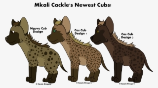 Mkali Cackle Cubs - Spotted Hyena