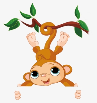 Cold Clipart Monkey - Baby Monkey Clip Art
