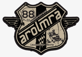 Lawn Mower Racing Logo