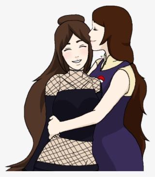 Mother And Daughter Hug Png Transparent Mother And - Cartoon