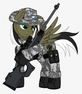 Drawn Snipers Swat - Spec Ops Pony