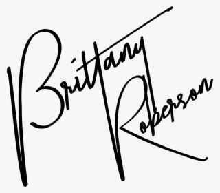 Brittany Roberson Brittany Roberson - Calligraphy