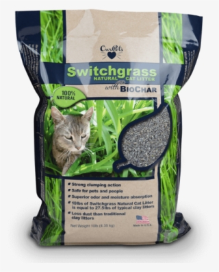 Ourpets Litter Switchgrass Natural Litter Biochar