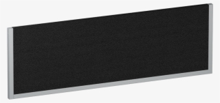 Evolve Bench Screen 1200 Black Silver Frame - Bench