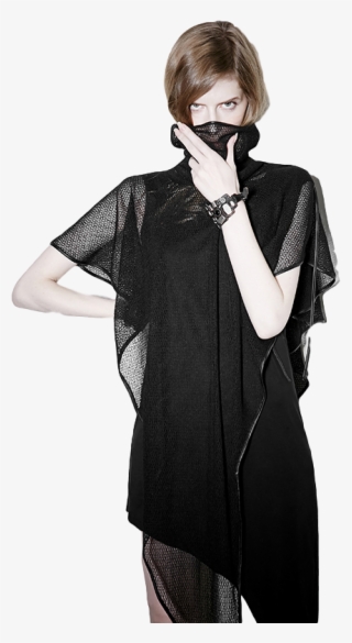 Fishnet Womens Poncho Accessories - Dress