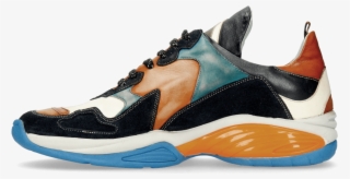 Sneakers Kobe 1 Suede Pattini Navy Vegas White Turquoise - Sneakers