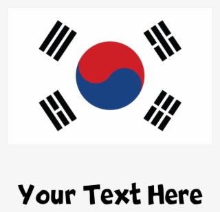 South Korean Flag Shot Glass - South Korea Flag