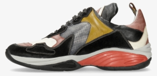 Sneakers Kobe 1 Suede Pattini Black Ruby White Sol - Sneakers