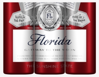 Budweiser Honors Florida With New Label - Florida Budweiser Can