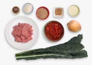 Italian Meatball Soup With Farro & Lacinato Kale - Lacinato Kale