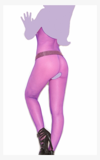 Halter Fishnet Bodystocking - Tights