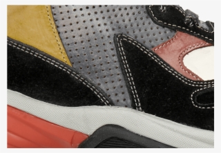 Sneakers Kobe 1 Suede Pattini Black Ruby White Sol - Outdoor Shoe