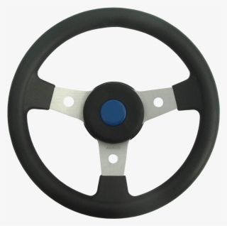 2200182 Imitation Leather/anodised Alu Diam - Land Rover Serie 3 Steering Wheel
