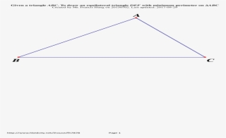 Given A Triangle Abc - Diagram
