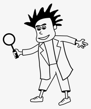 Images/paranoid Scientist Logo - Cartoon