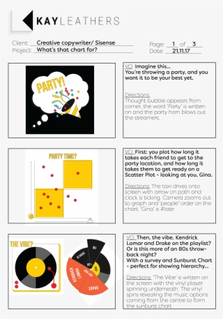 An Example Of The Storyboard Given To The Animator - Illustration