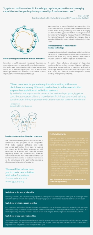 Lygature - Brochure