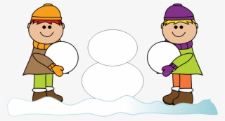 Medium Image - Build A Snowman Clipart