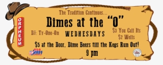 Orpheum Theater » Dimes At The O Tickets Orpheum Theater - Poster