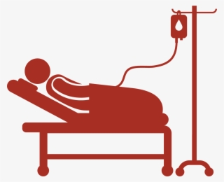 Svg Free Library Patient In Hospital Bed Clipart - Patient In Bed Cartoon