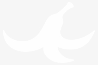 Banana Peel Silhouette By Paperlightbox - Banana Peel Silhouette