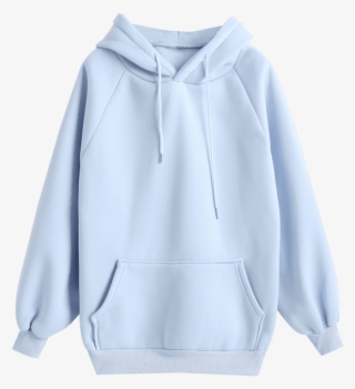 Raglan Sleeve Front Pocket Hoodie - Hoodie