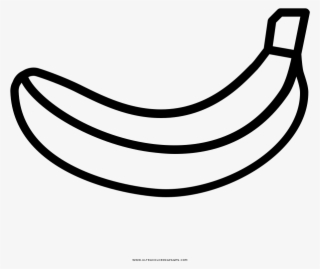 Full Banana Colouring Page Amazing Coloring Split Free - Plátano Para 