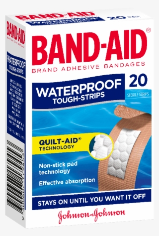 Ba Toughstrip Wp 20 - Band Aid Tough Strips 40