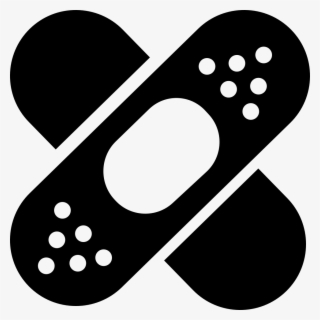 Bandaid Clipart Svg - Skate Cruzados