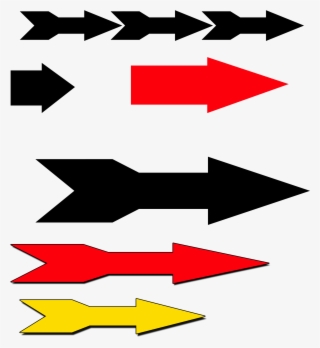 Different Shapes Of Arrow Signs - Graphic Design