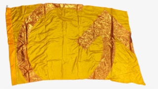 19 Gold Arrow Flags Poly China/lame Very Good Condition - Quilt