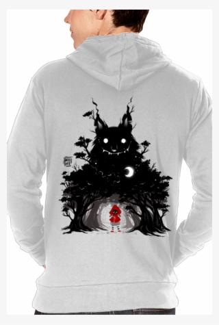 Creepy Red Hood - Long-sleeved T-shirt