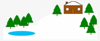 Winterbackground - Christmas Tree