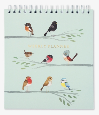 Square Weekly Planner - Our Songbirds: A Songbird For Every Week Of The Year