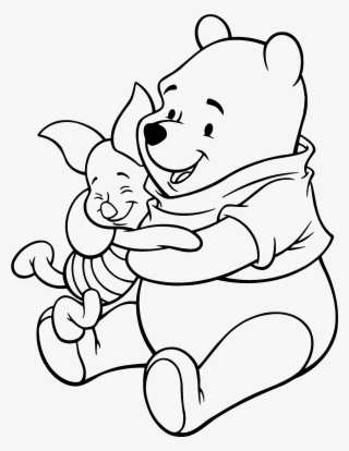 Adult Piglet Winnie The Pooh And Piglet Flying Heart - Winnie The Pooh And Piglet Drawings